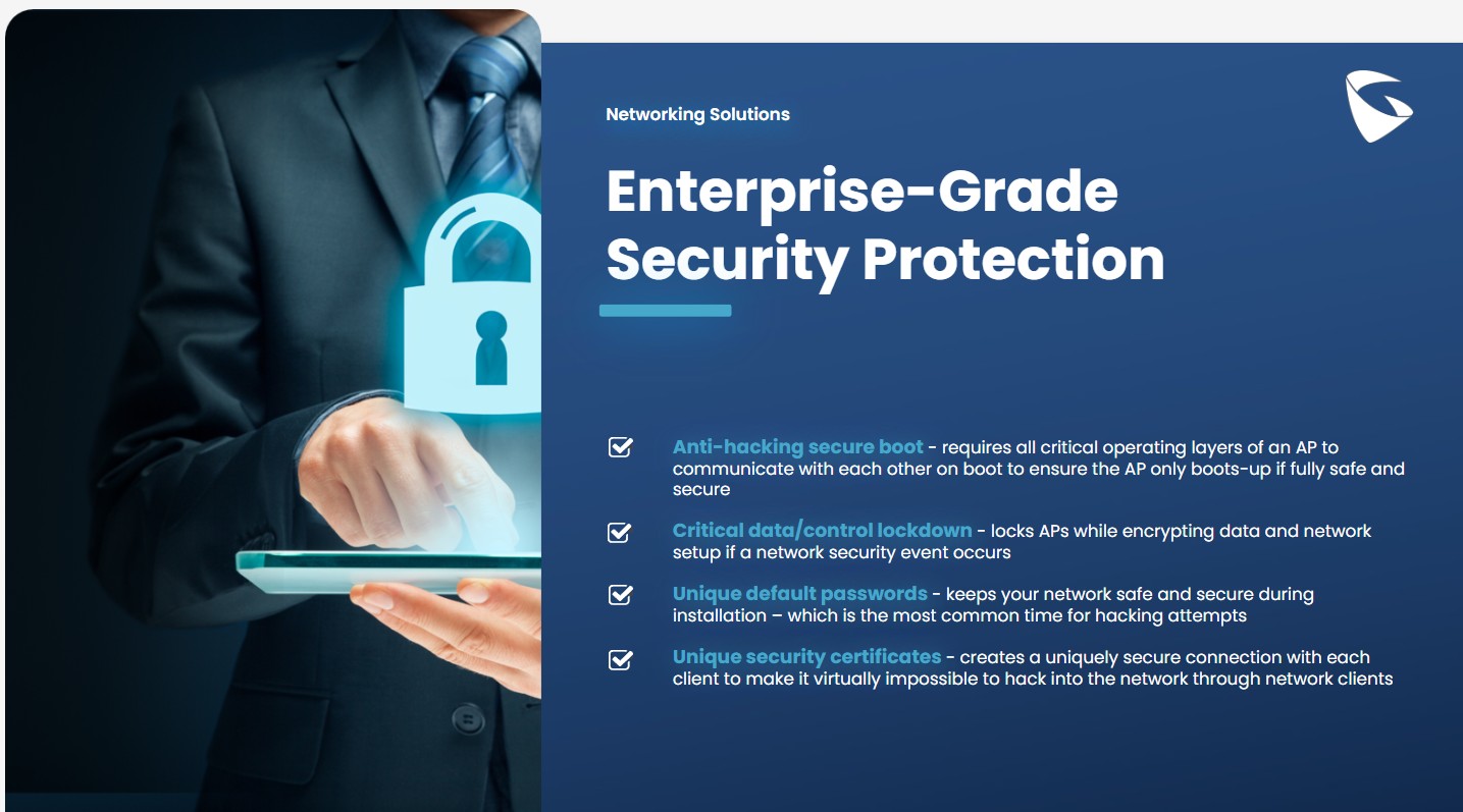 Grandstream wireless networking antenna for office environments